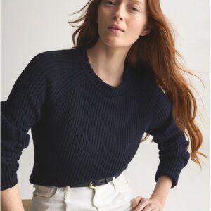 Quince 100% organic cotton fisherman crew